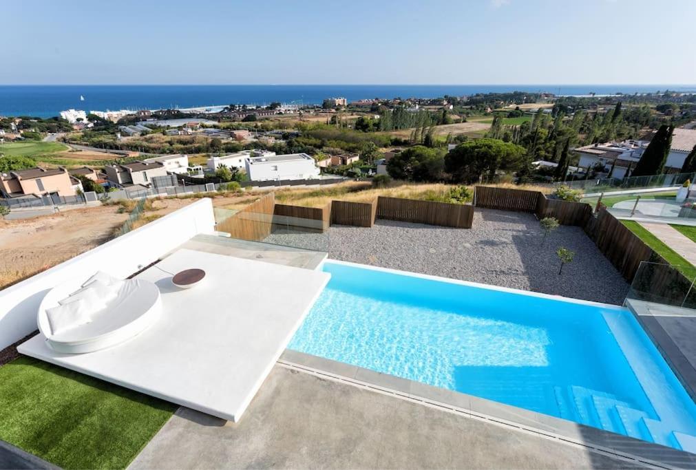 La Villa Blanca Luxury Villa Barcelona & Costa Brava Sant Vicenç de Montalt Exterior foto